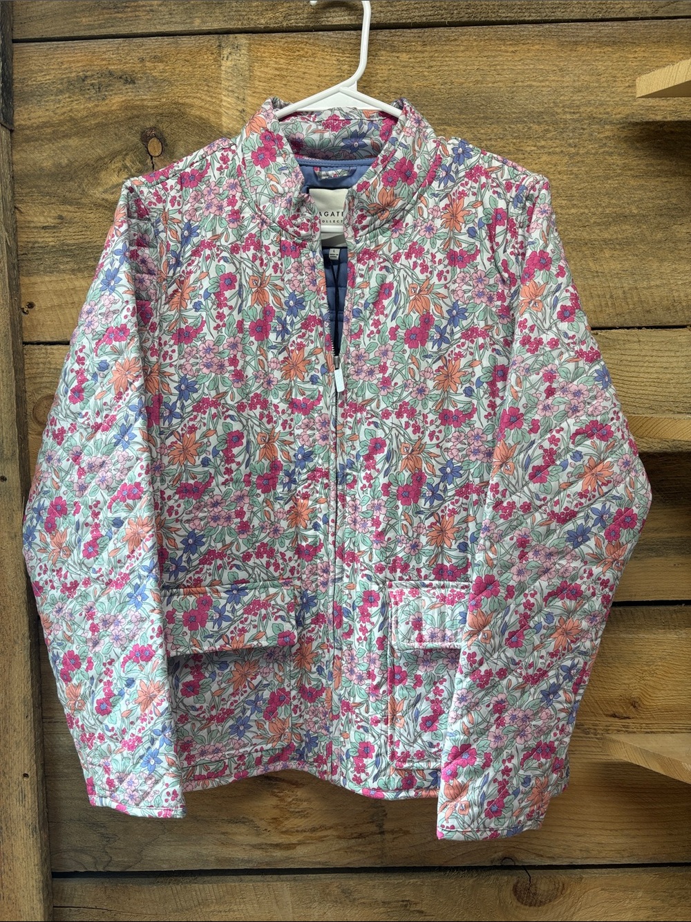 Bagatelle Floral Quilted Puffer Jacket